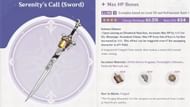 Serenity's Call is a new craftable 4-star Sword (Image via HoYoverse)